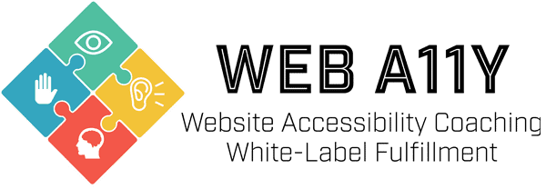 web a11y logo