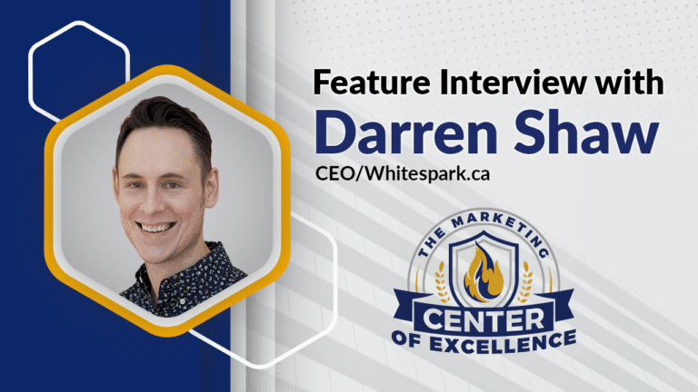 Local Ranking Factors 2023 interview with Darren Shaw and Lane Houk from the Marketing Center of Excellence